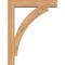 Ekena Millwork Thorton Block Smooth Bracket w/ Offset Brace, Western Red Cedar, 5 1/2"W x 26"D x 34"H BKT0604X26X34THR05SWR - alternate 4